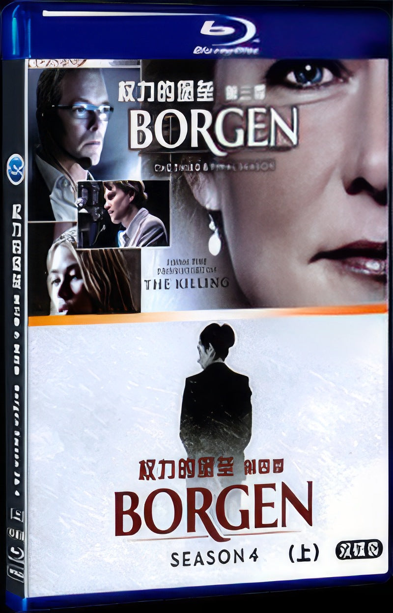 2022 Borgen S son 3 & 4 Movie 4-Disc Box Set for Gift Collection Blu-ray