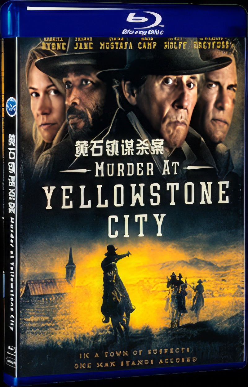 Murder at Yellowstone City (2022) Movie 1-Disc Box Set for Gift Collection Blu-ray