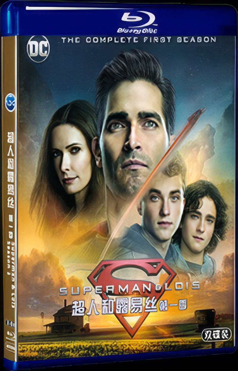 Superman & Lois Season 1 (2021) Movie 2-Disc Box Set for Gift Collection Blu-ray