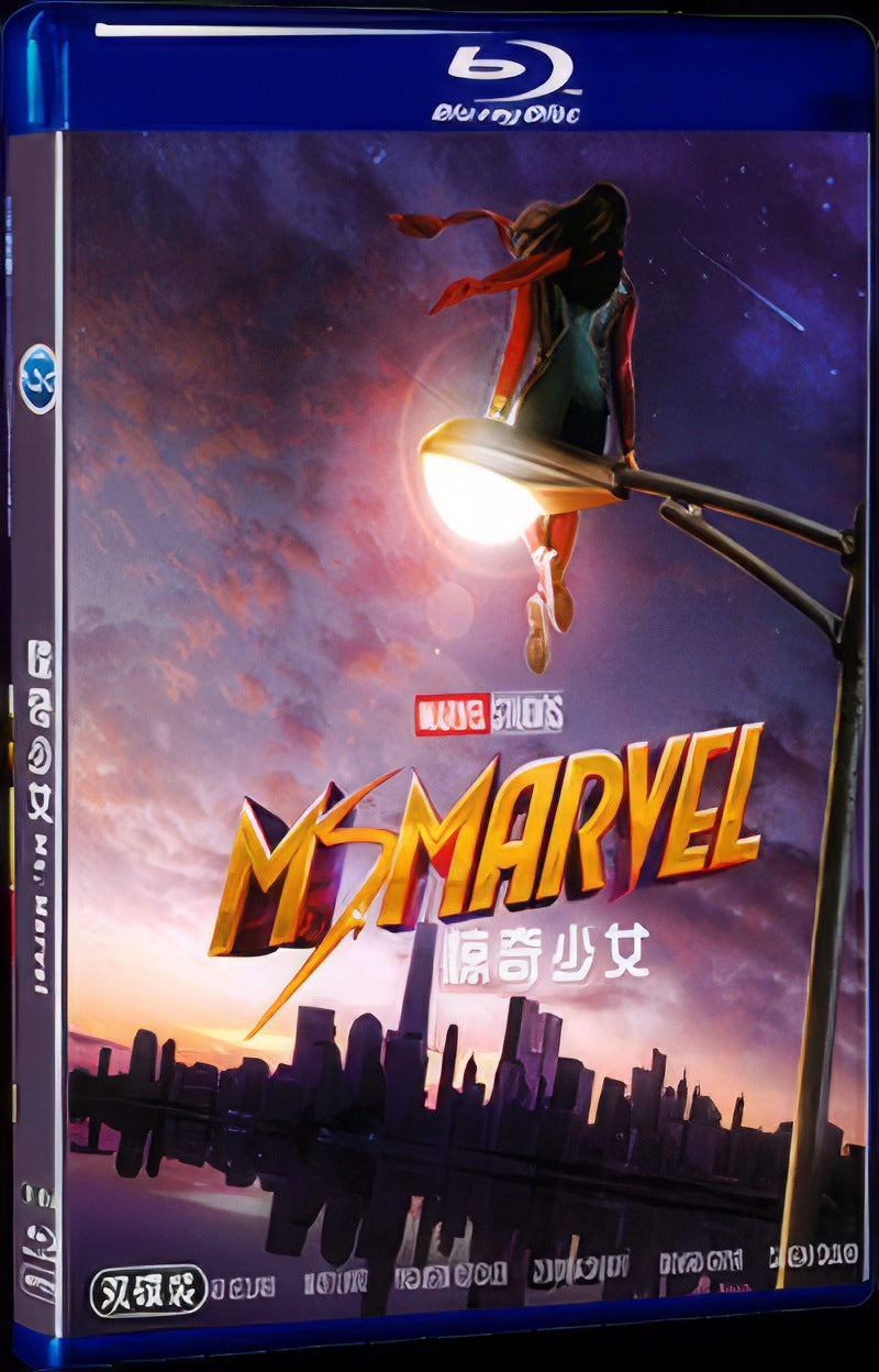 Ms. Marvel (2022) Movie 2-Disc Box Set for Gift Collection Blu-ray