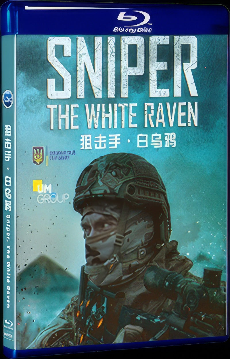 Sniper. The White Raven (2022) Movie 1-Disc Box Set for Gift Collection Blu-ray