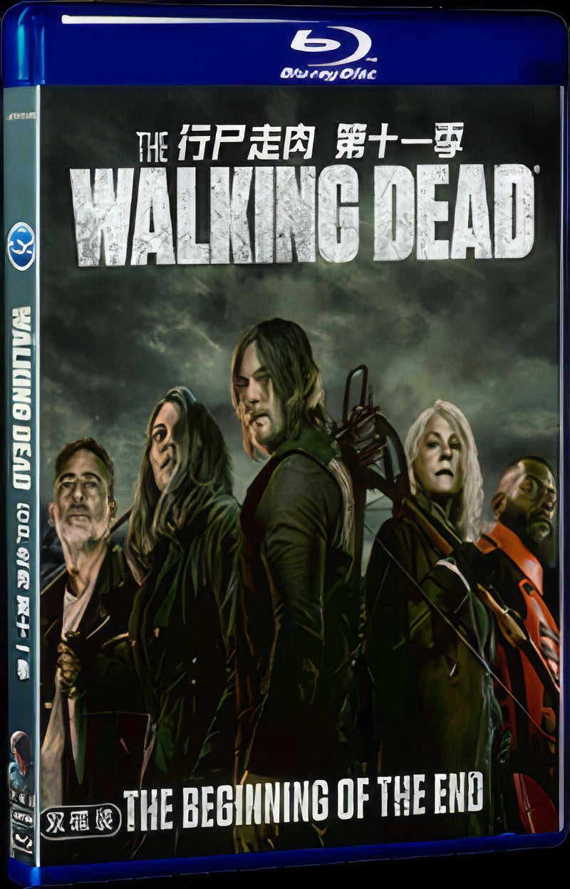 2021 The Walking Dead Season 11 Movie 2-Disc Box Set for Gift Collection Blu-ray
