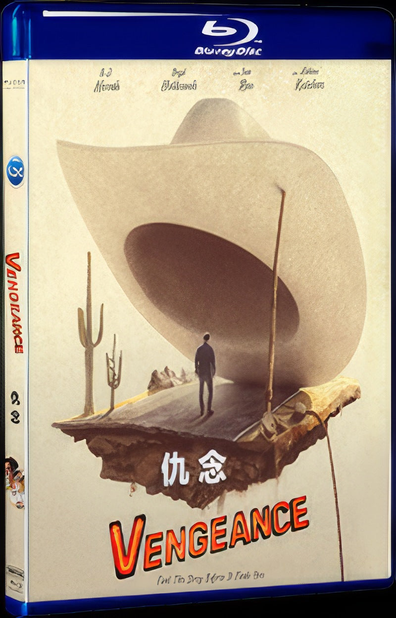 2022 Vengeance Movie 1-Disc Box Set for Gift Collection Blu-ray