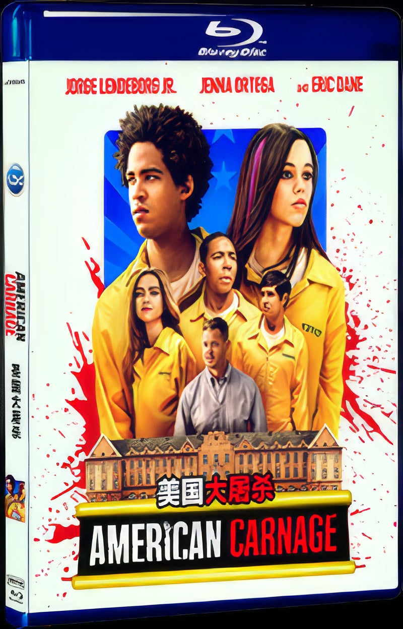 2022 American Carnage Movie 1-Disc Box Set for Gift Collection Blu-ray