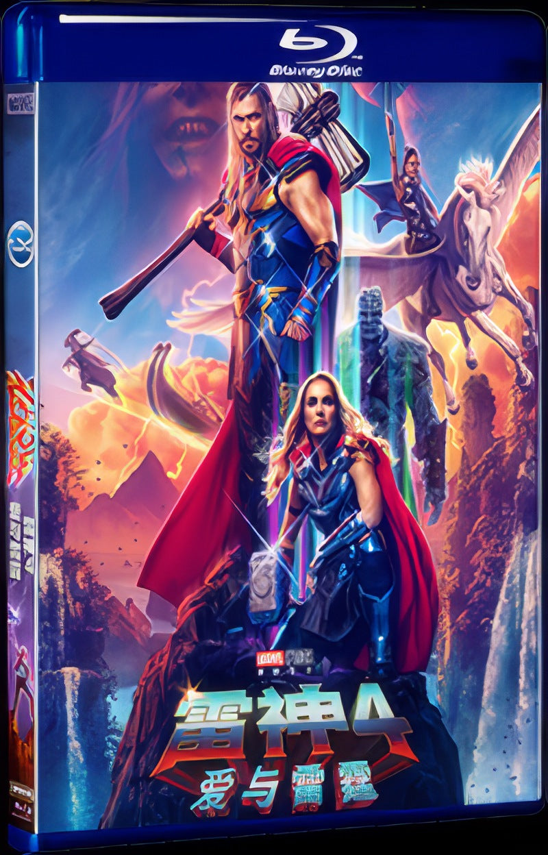 2022 Thor: Love and Thunder Movie 1-Disc Box Set for Gift Collection Blu-ray