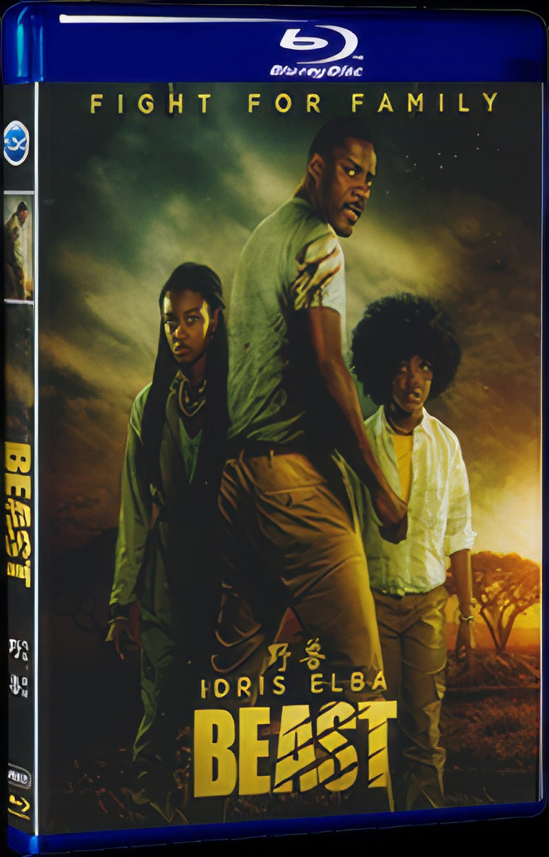 2022 Beast Movie 1-Disc Box Set for Gift Collection Blu-ray