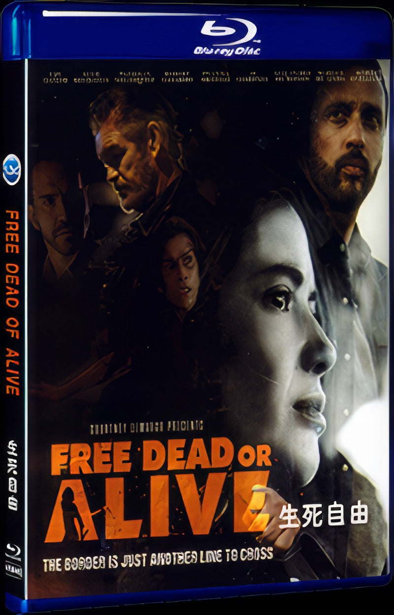 2022 Free Dead or Alive Movie 1-Disc Box Set for Gift Collection Blu-ray
