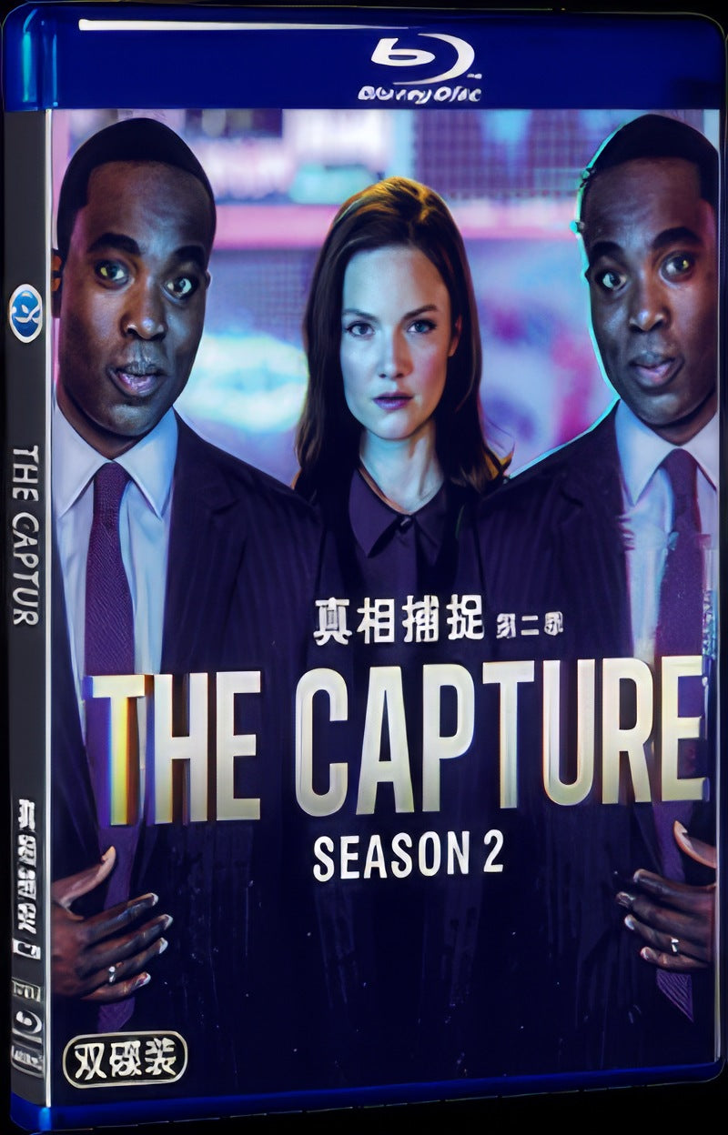 2022 The Capture Season 2 Movie 2-Disc Box Set for Gift Collection Blu-ray
