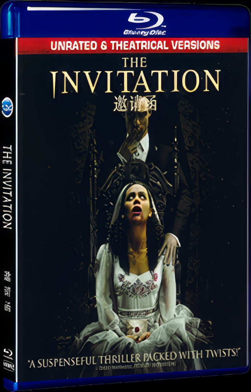2022 The Invitation Movie 1-Disc Box Set for Gift Collection Blu-ray