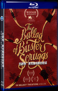 2018 The Ballad of Buster Scruggs Movie 1-Disc Box Set for Gift Collection Blu-ray