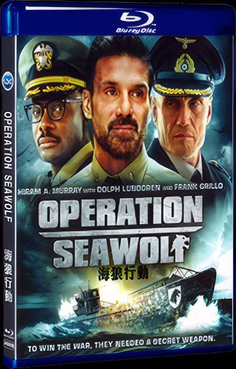 2022 Operation Seawolf Movie 1-Disc Box Set for Gift Collection Blu-ray