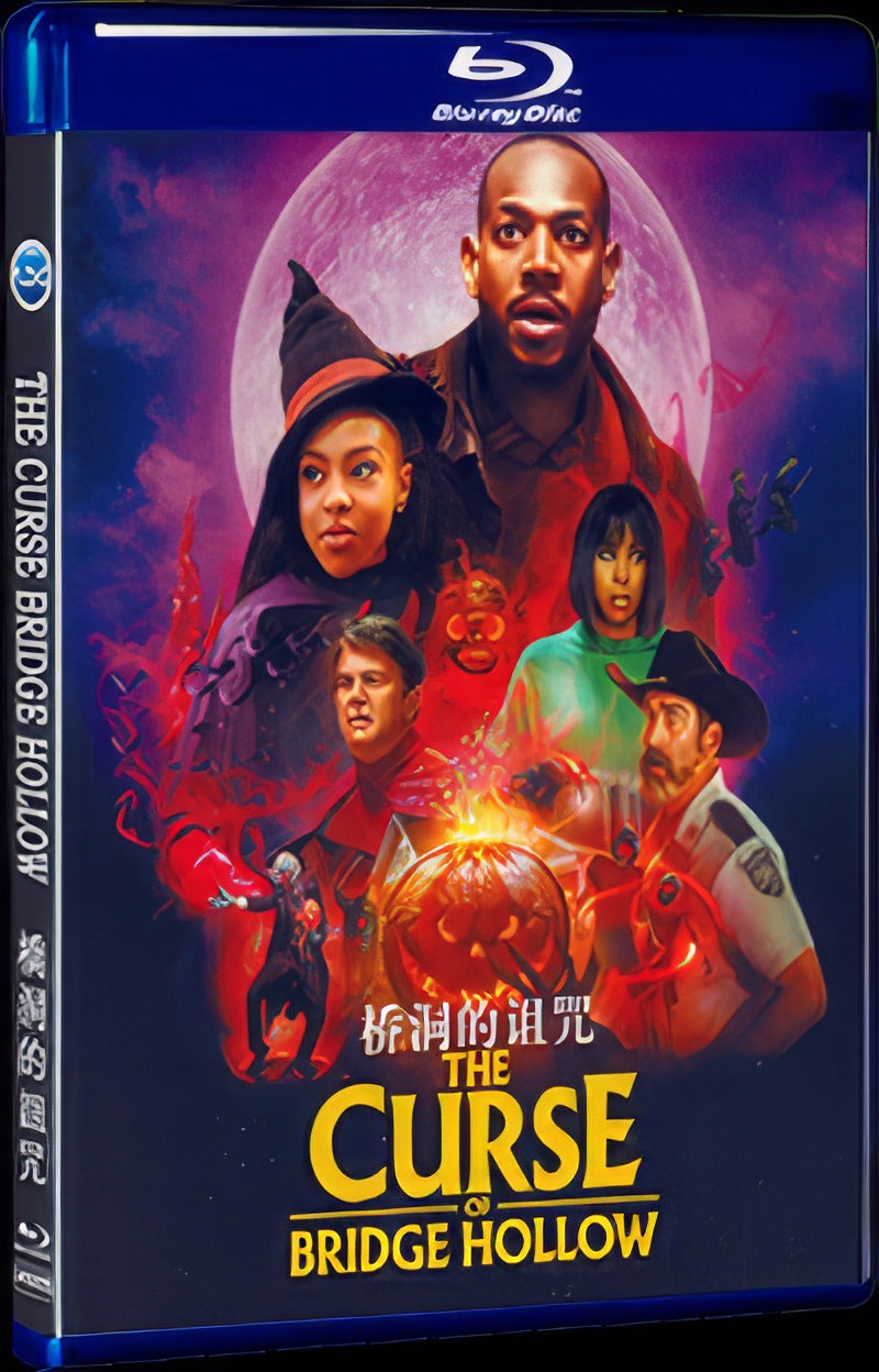 2022 The Curse of Bridge Hollow Movie 1-Disc Box Set for Gift Collection Blu-ray