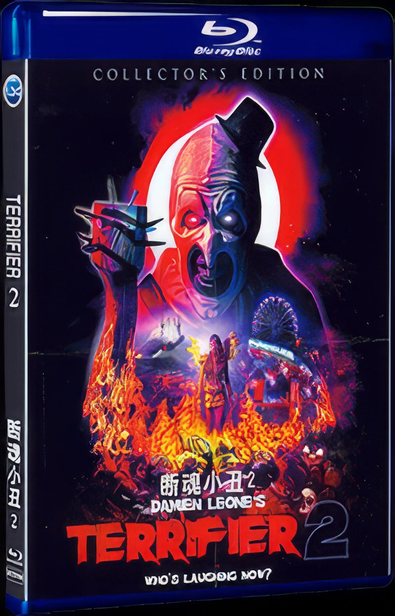 2022 Terrifier 2 Movie 1-Disc Box Set for Gift Collection Blu-ray