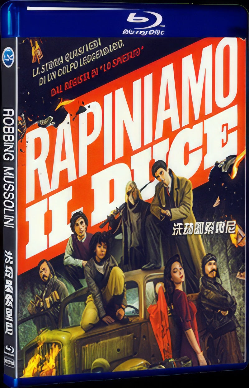 2022 Robbing Mussolini Movie 1-Disc Box Set for Gift Collection Blu-ray