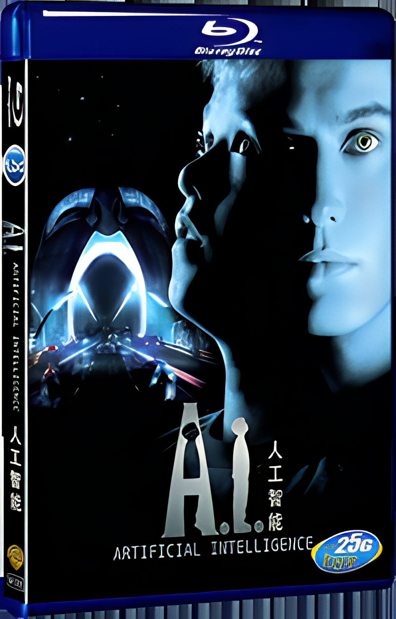 2001 A I.: Artificial Intelligence 1080P for Gift 1-Disc All RegionPlay Seal Box Blu-ray