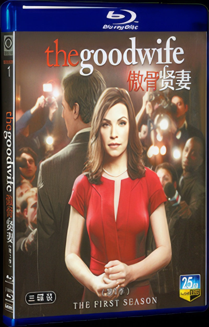 2009 The Good Wife Season 1 Movie 3-Disc Box Set for Gift Collection Blu-ray