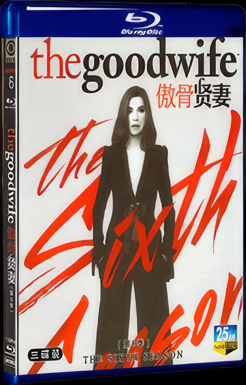 2014 The Good Wife Season 6 Movie 3-Disc Box Set for Gift Collection Blu-ray