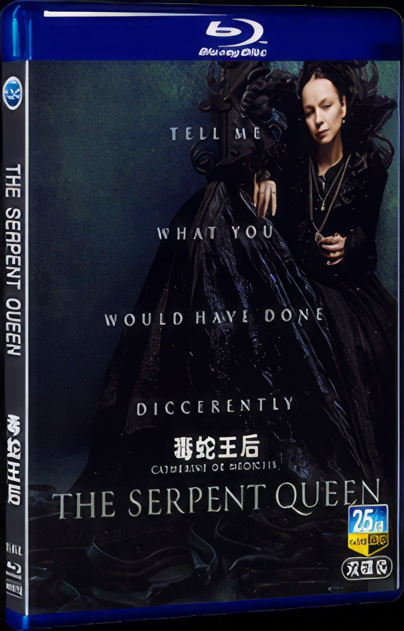 2022 The Serpent Queen Movie 2-Disc Box Set for Gift Collection Blu-ray