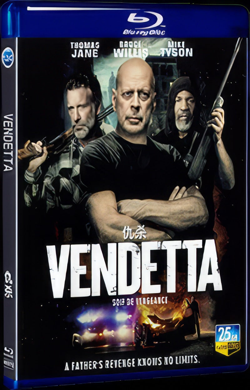 2022 Vendetta Movie 1-Disc Box Set for Gift Collection Blu-ray