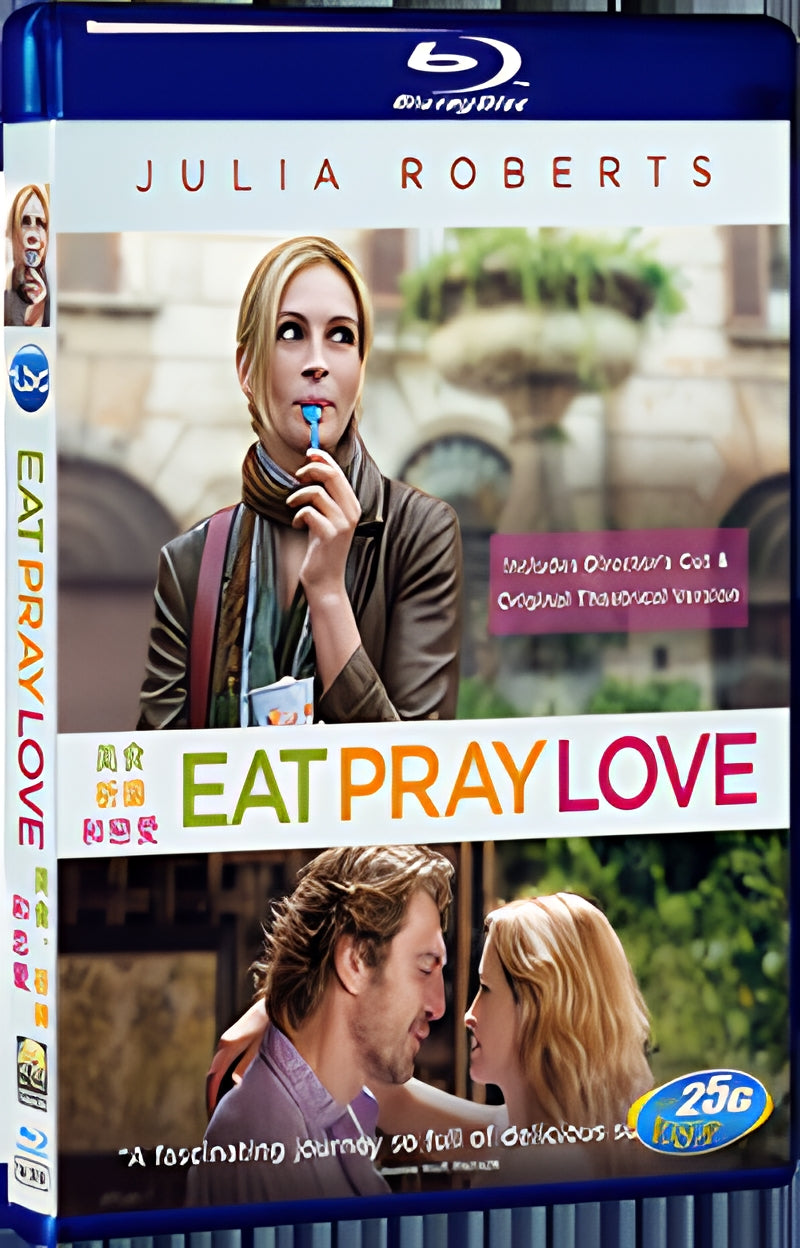 2010 Eat Pray Love 1080P for Gift 1-Disc All RegionPlay Seal Box Blu-ray