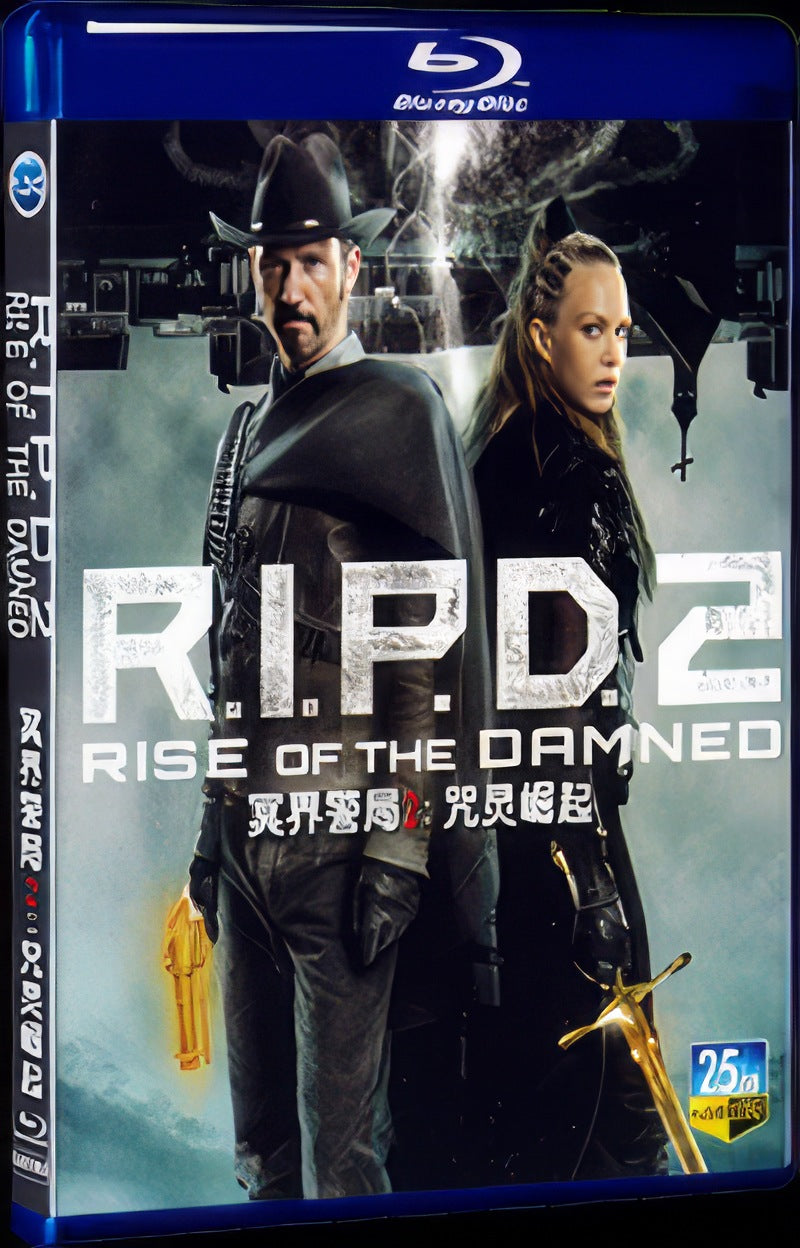 2022 R.I.P.D. 2: Rise of the Damned Movie 1-Disc Box Set for Gift Collection Blu-ray