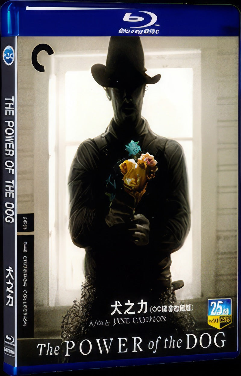 2021 The Power of the Dog Movie 1-Disc Box Set for Gift Collection Blu-ray