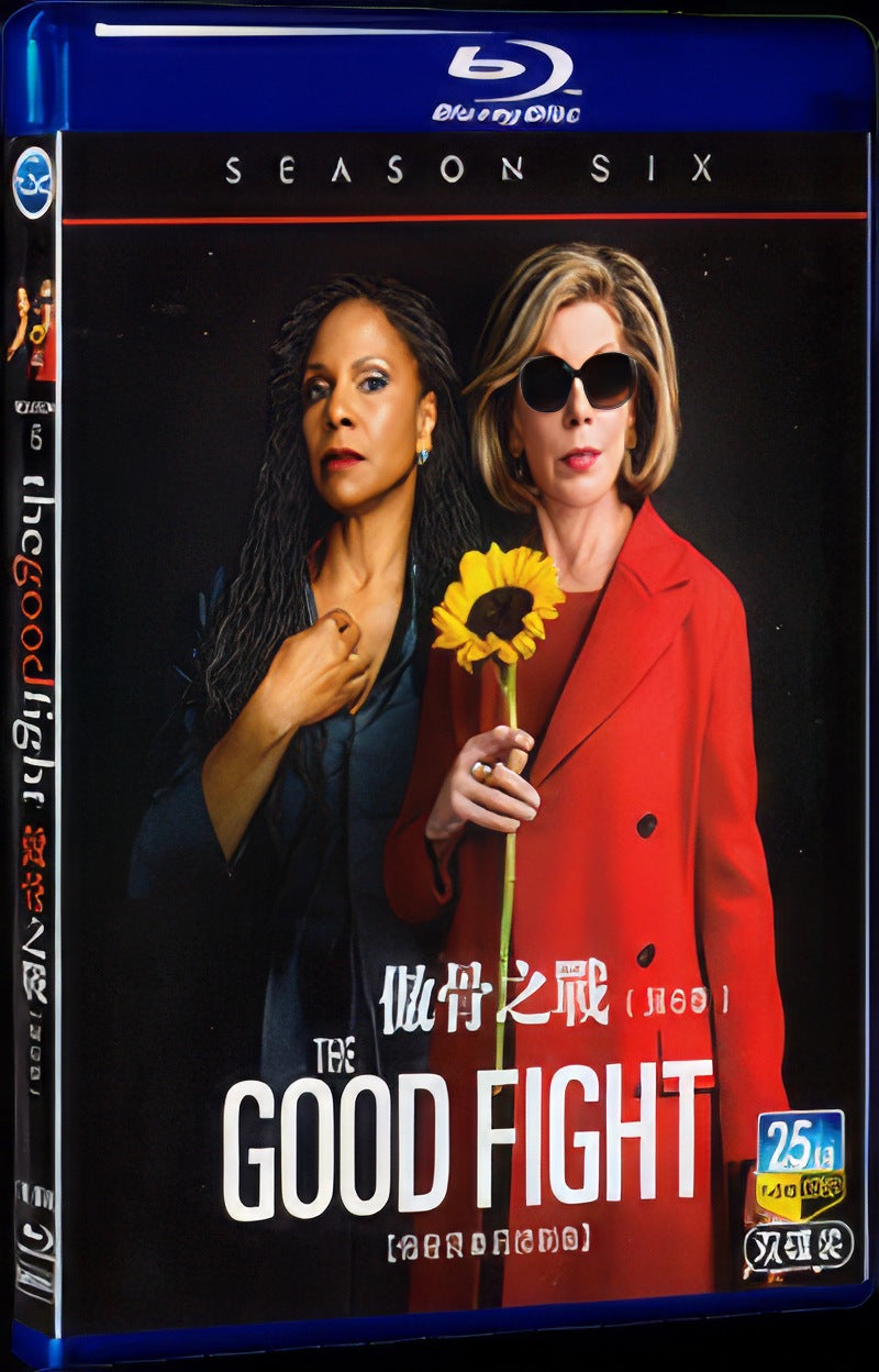 2022 The Good Fight Season 6 Movie 2-Disc Box Set for Gift Collection Blu-ray