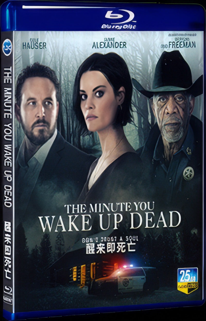 2022 The Minute You Wake Up Dead Movie 1-Disc Box Set for Gift Collection Blu-ray