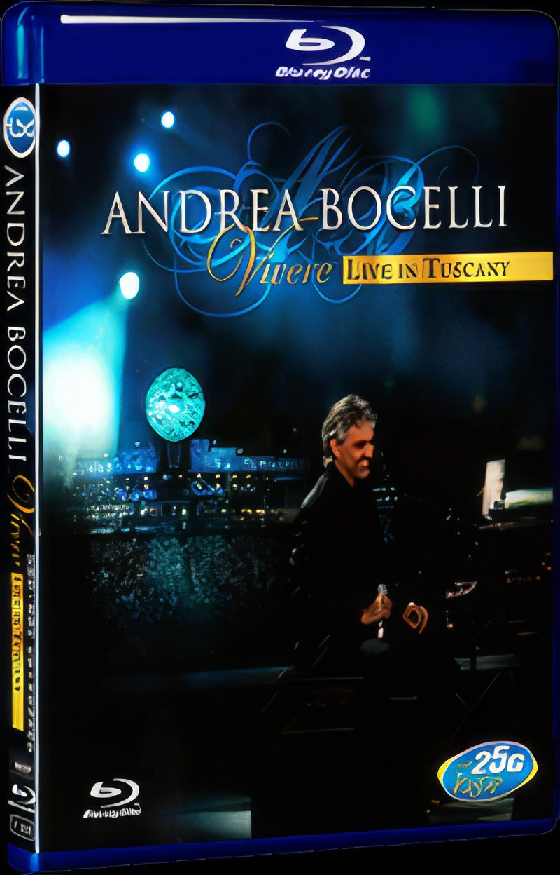 Andrea Bocelli :A Night in Tuscany Movie 1-Disc Box Set for Gift Collection Blu-ray