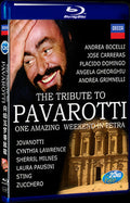 2009 The Tribute to Pavarotti Movie 1-Disc Box Set for Gift Collection Blu-ray