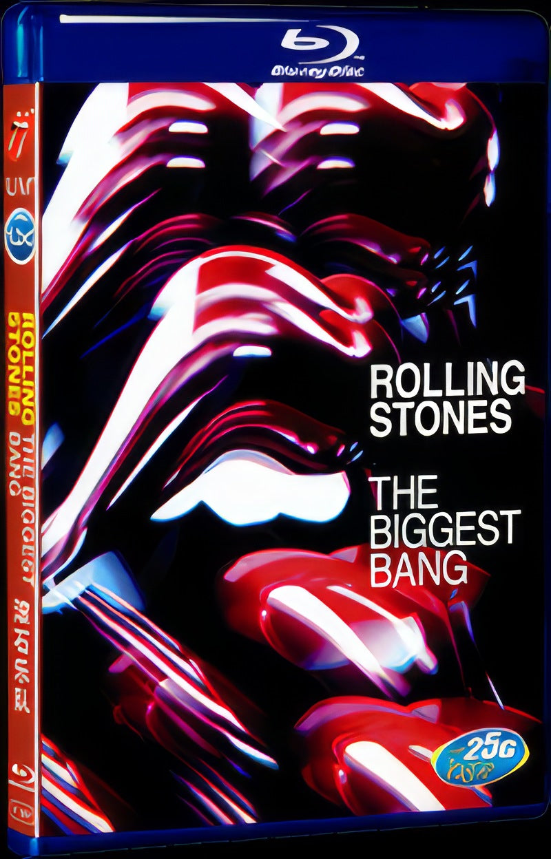 2007 Rolling.Stones.Live.At.The.Max Movie 1-Disc Box Set for Gift Collection Blu-ray