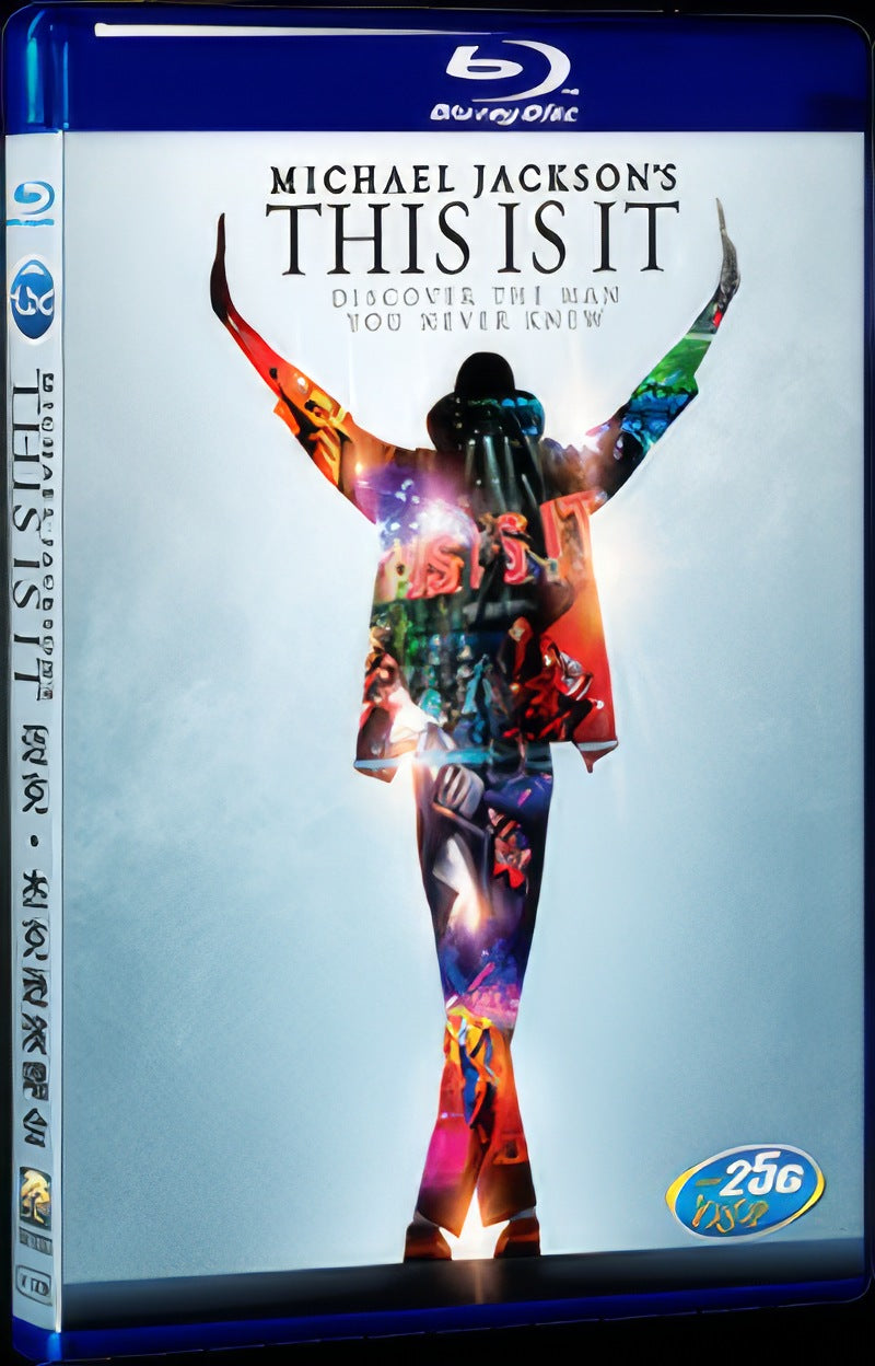 2009 Michael Jackson:This Is It Movie 1-Disc Box Set for Gift Collection Blu-ray