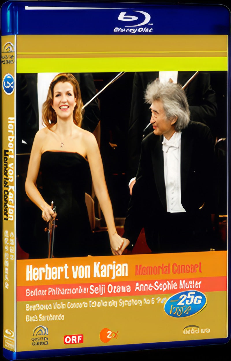 Herbert von Karajan Memorial Concert Movie 1-Disc Box Set for Gift Collection Blu-ray