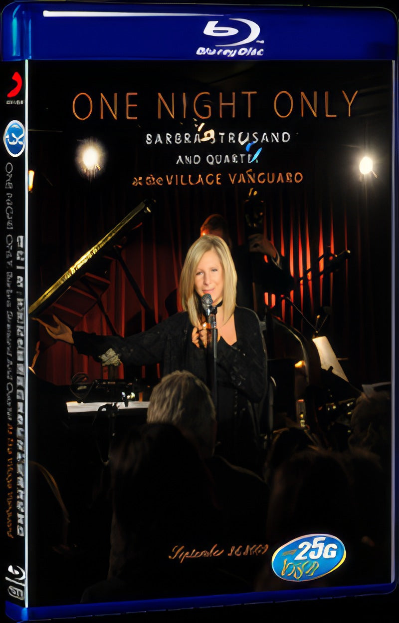 One Night Only: Barbra Streisand and Quartet at the Village Vanguard Movie 1-Disc Box Set for Gift Collection Blu-ray