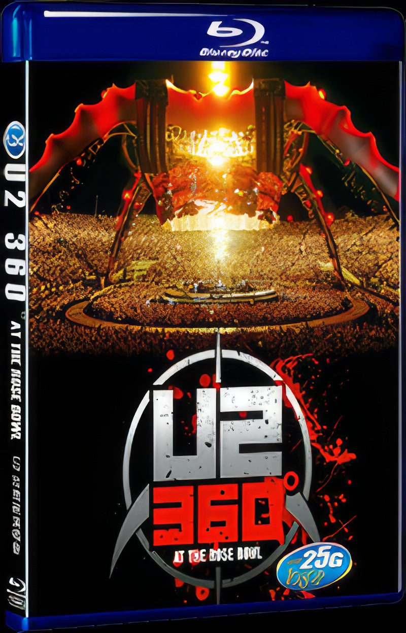 U2:360°at the Rose Bowl Movie 1-Disc Box Set for Gift Collection Blu-ray