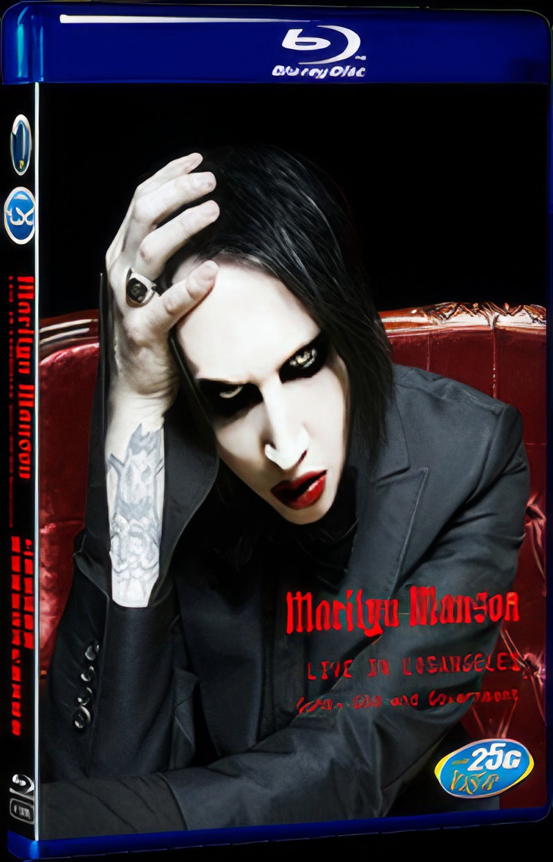 MARiLYN MANSON - GUNS GOD AND GOVERNMENT Movie 1-Disc Box Set for Gift Collection Blu-ray