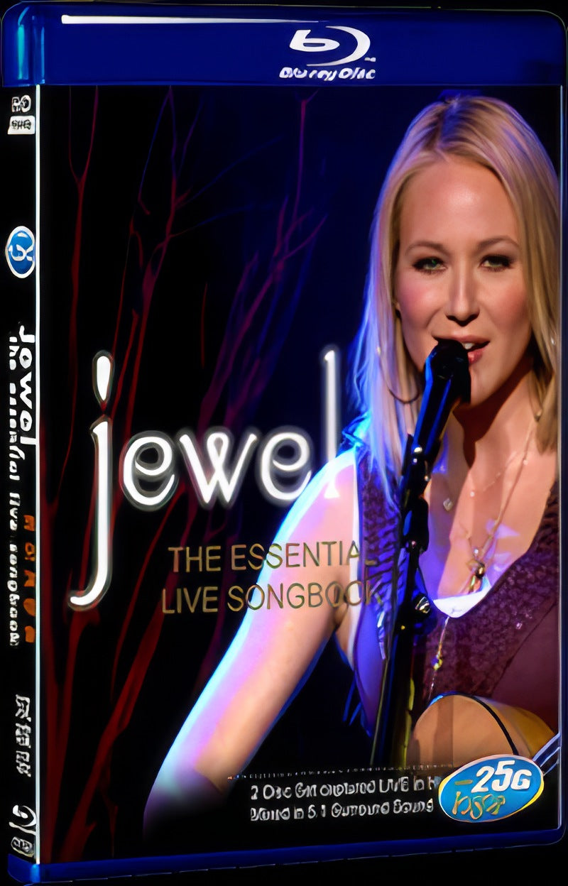A.B jewel The essentoal live songbook Movie 2-Disc Box Set for Gift Collection Blu-ray