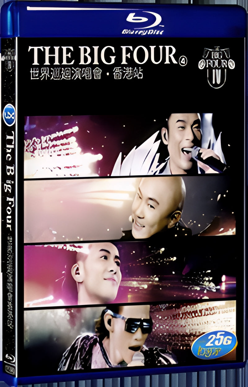 2010 The.Big.Four.World.Tour.Live.In.HK 1080P for Gift 1-Disc All RegionPlay Seal Box Blu-ray
