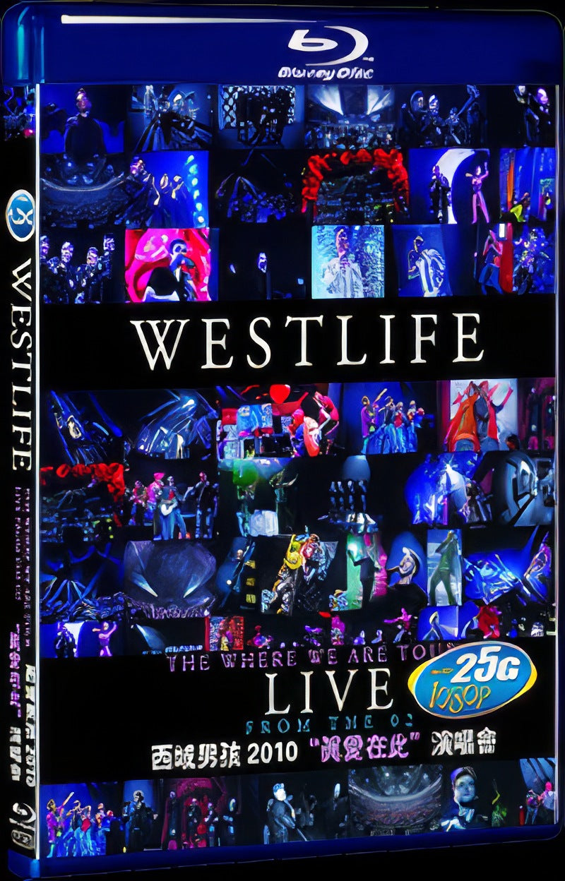 2010 Western Region Boys 2010 "True Love Here" World Tour London 02 Arena Station Concert Movie 1-Disc Box Set for Gift Collection Blu-ray