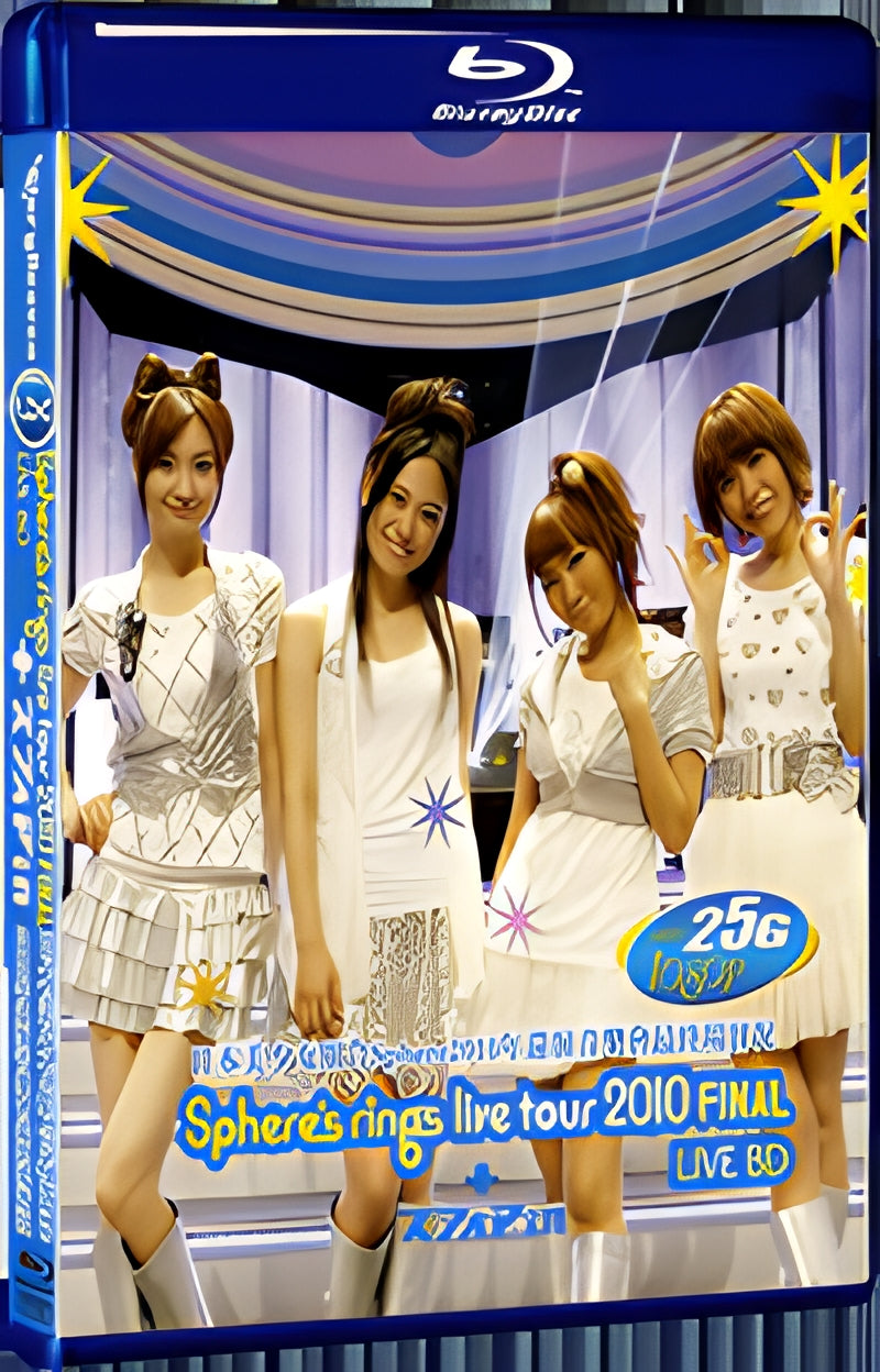 Sphere's Rings Live Tour 2010 FINAL LIVE 1080P for Gift 1-Disc All RegionPlay Seal Box Blu-ray