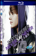 2011 Justin Bieber: Never Say Never Movie 1-Disc Box Set for Gift Collection Blu-ray