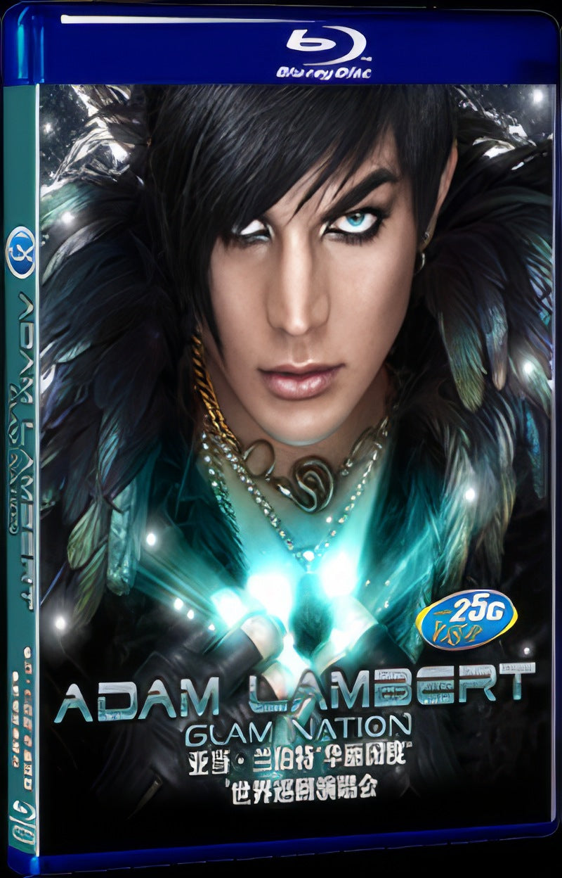 Adam Lambert Movie 1-Disc Box Set for Gift Collection Blu-ray