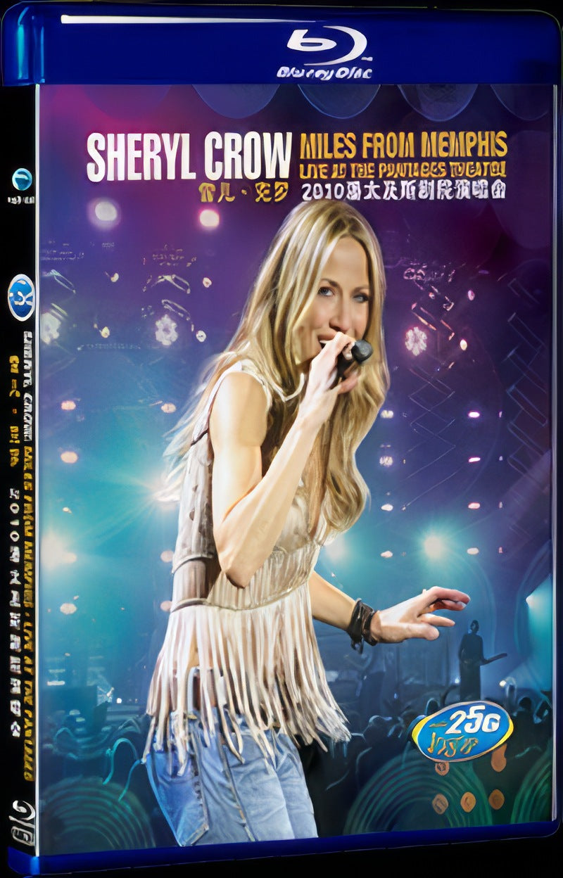 Sheryl Crow: Miles From Memphis - Live at The Pantages Theatre Movie 1-Disc Box Set for Gift Collection Blu-ray