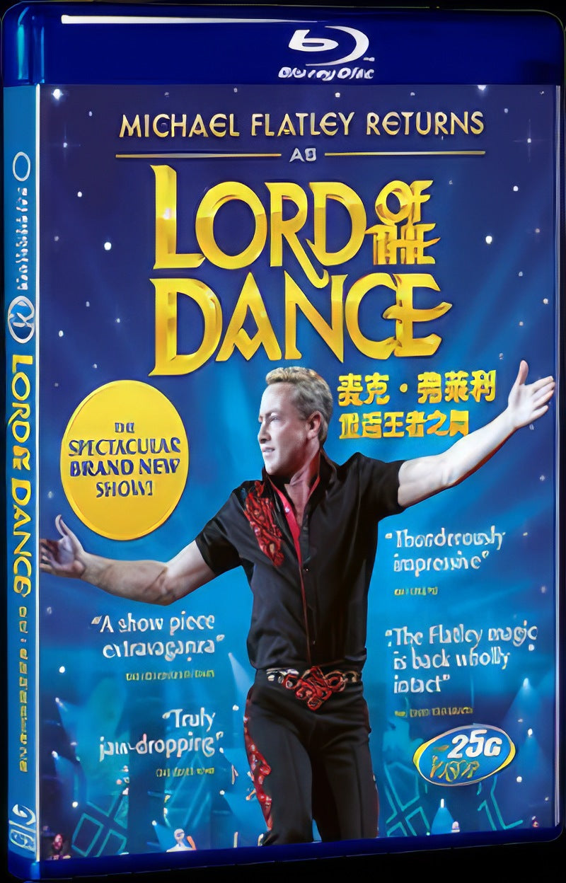 Michael Flatley Returns as Lord of the Dance Movie 1-Disc Box Set for Gift Collection Blu-ray