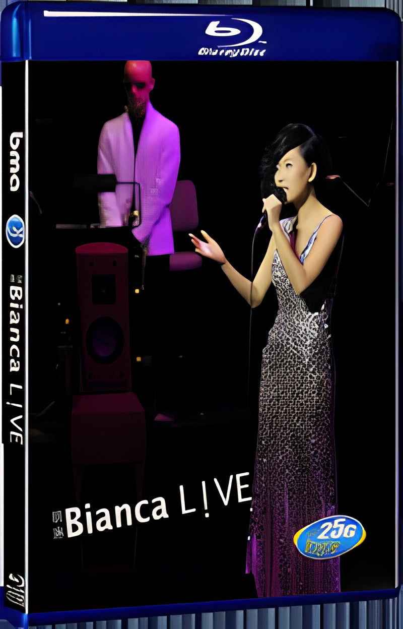 BIANCA LIVE 1080P for Gift 1-Disc All RegionPlay Seal Box Blu-ray