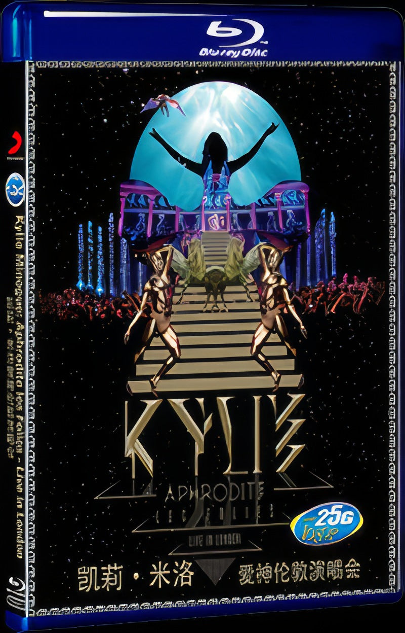 2011 Kylie: Aphrodite Les Folies Movie 1-Disc Box Set for Gift Collection Blu-ray
