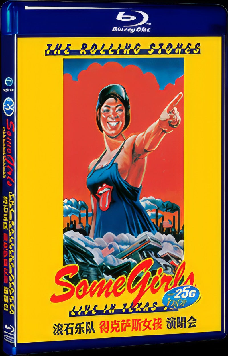 The rolling stones-some girls-live in texas.srt Movie 1-Disc Box Set for Gift Collection Blu-ray