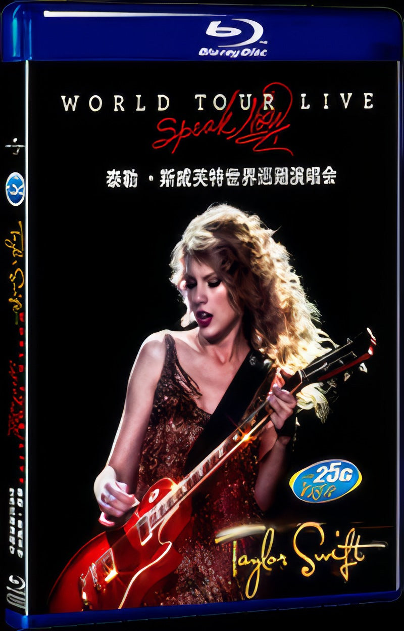 Taylor Swift Speak Now World Tour 2011 Movie 1-Disc Box Set for Gift Collection Blu-ray