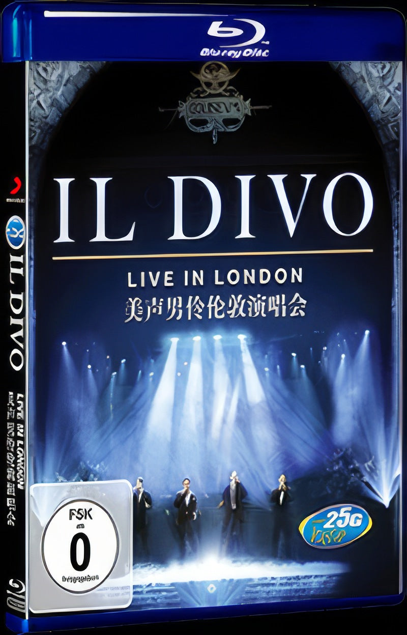 2011 Vocal Male Performer London 2011 Concert Movie 1-Disc Box Set for Gift Collection Blu-ray