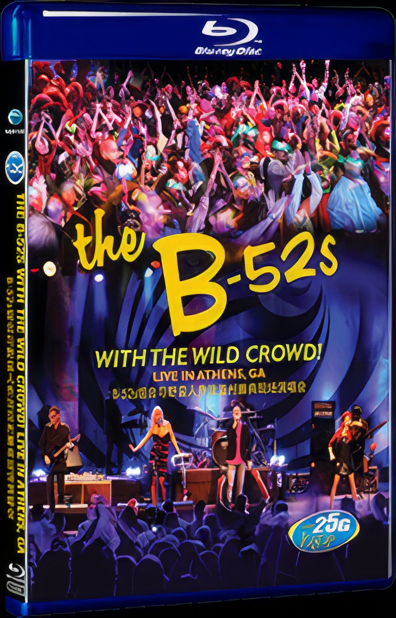 the b-52s with the wild crowd Movie 1-Disc Box Set for Gift Collection Blu-ray